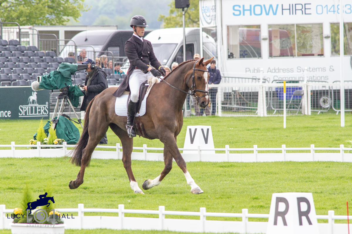 Tom Rowland and Possible Mission make their Badminton Debut in the Dressage