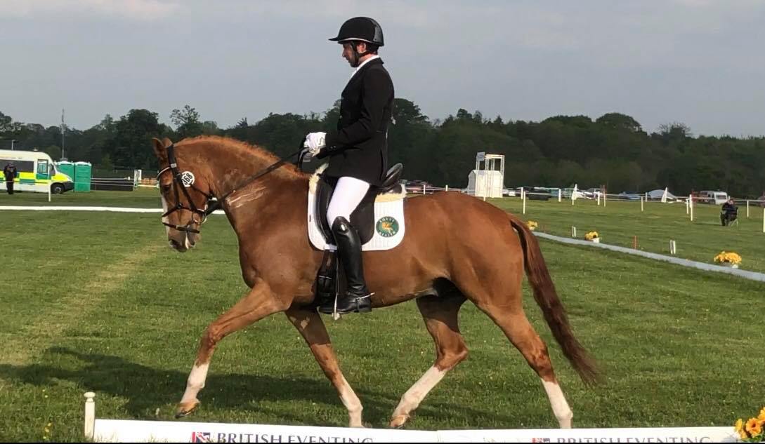VISION B AND DAN TITTERTON DRESSAGE AT THE BADMINTON MMCUP19