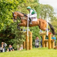 Michael Owen Completes the Cross Country at The Land Rover Burghley Horse Trials 2019