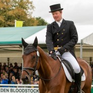 George Hilton-Jones and Efraim complete their first Burghley Dressage 2019