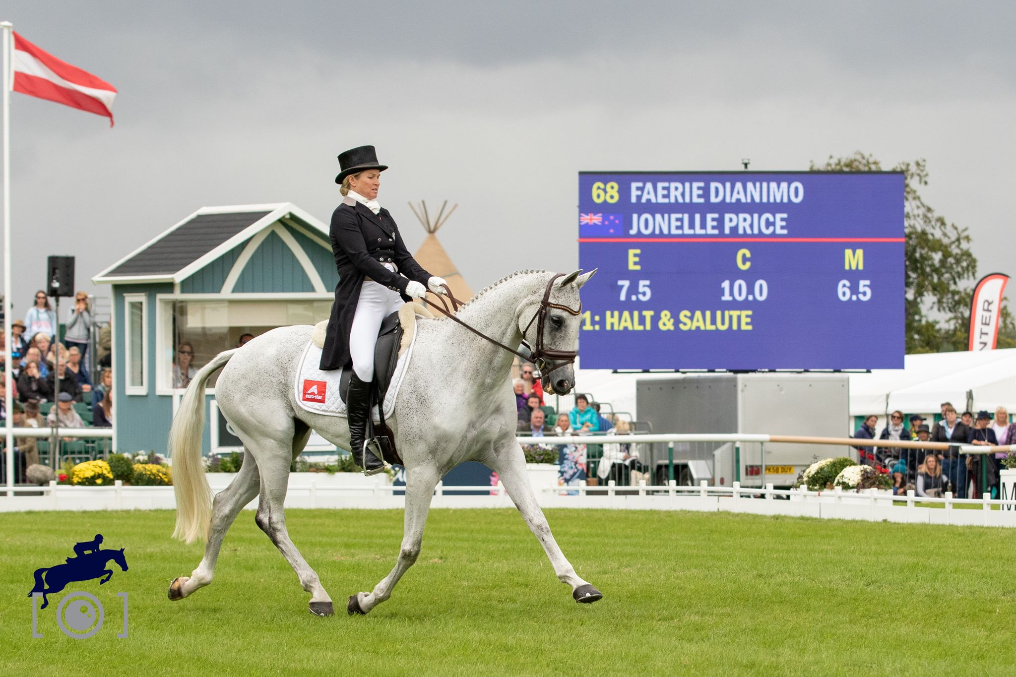 Can you put a Price on Burghley after Dressage: Jonelle Price