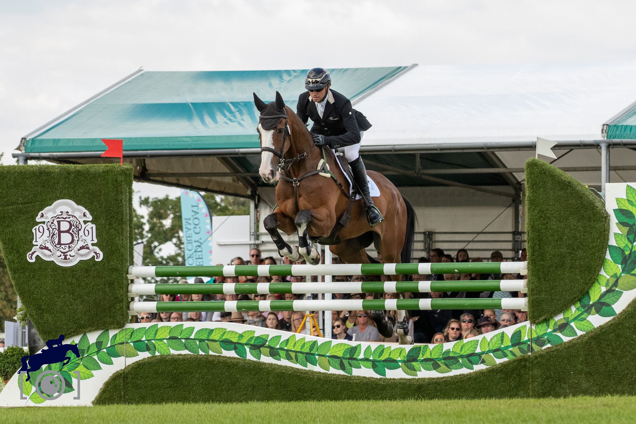 Michael Owen And Bradeley Law Finish Go Clear In The Showjumping To Finish 19th At Burghley 2019