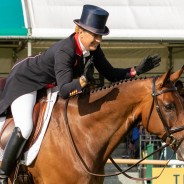 Top Three after Dressage at The Land Rover Burghley Horse Trials 2019 #LRBHT19