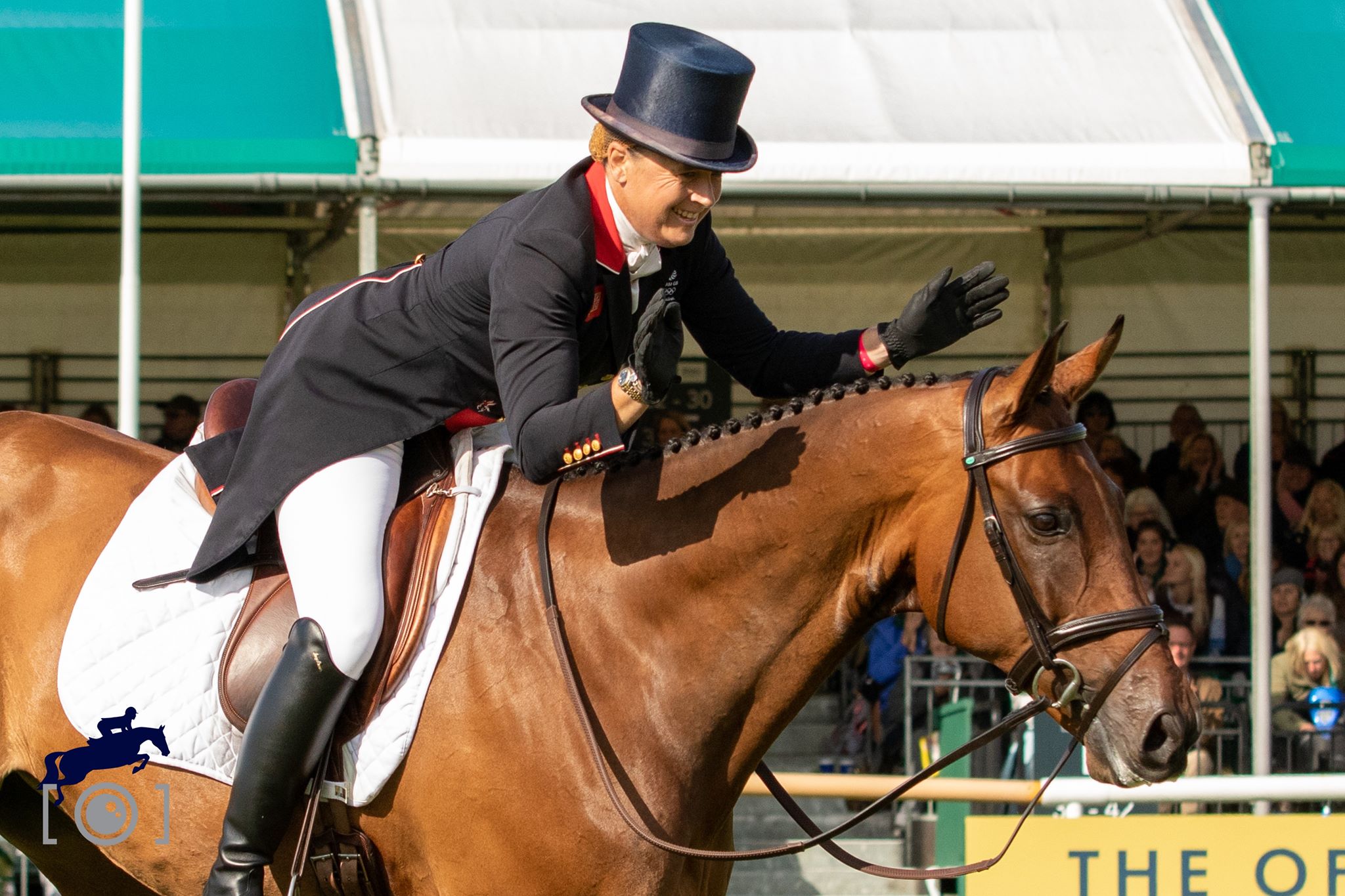 Top Three after Dressage at The Land Rover Burghley Horse Trials 2019 #LRBHT19