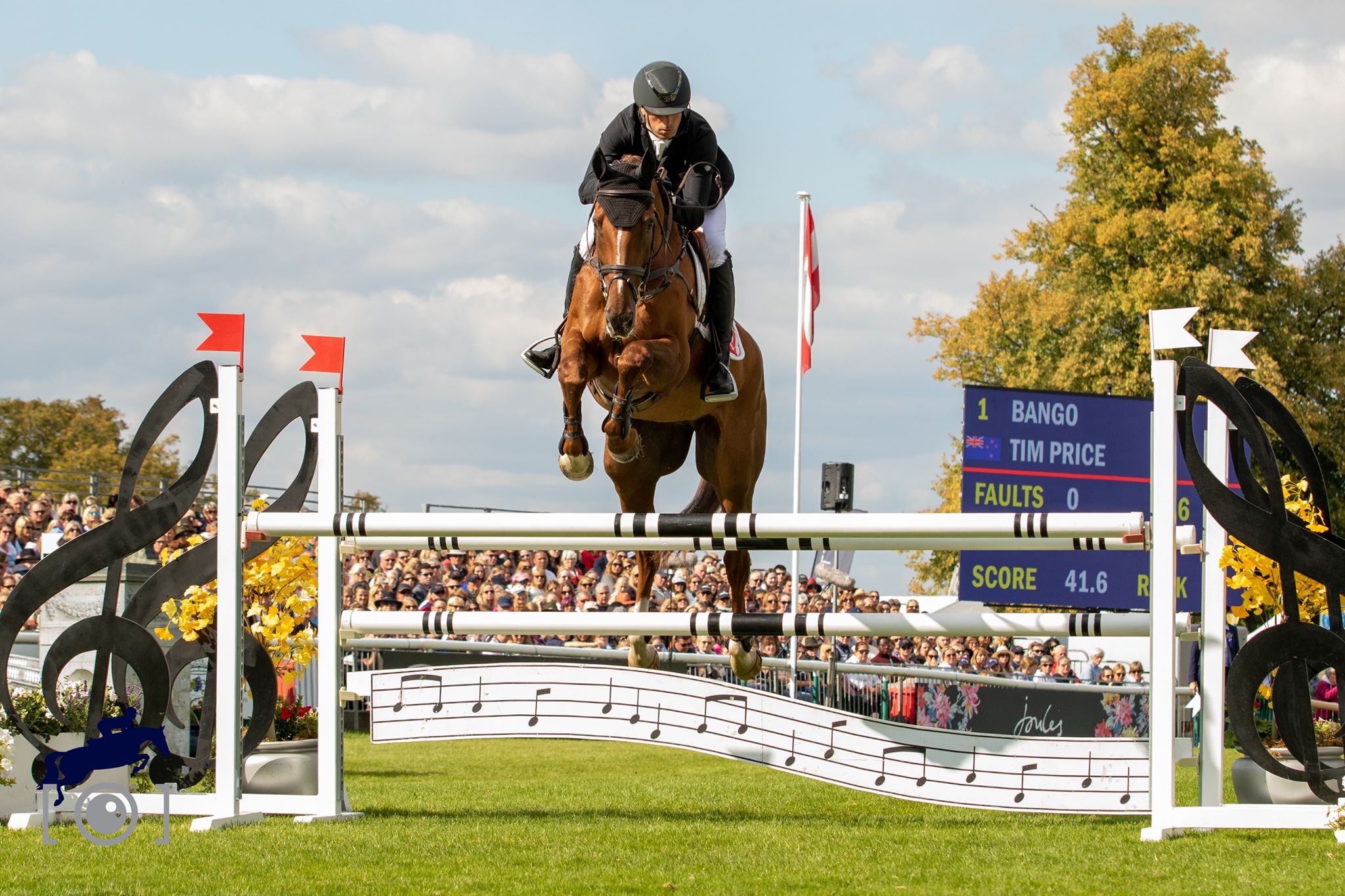 5TH For Bango At Burghley : Tim Price
