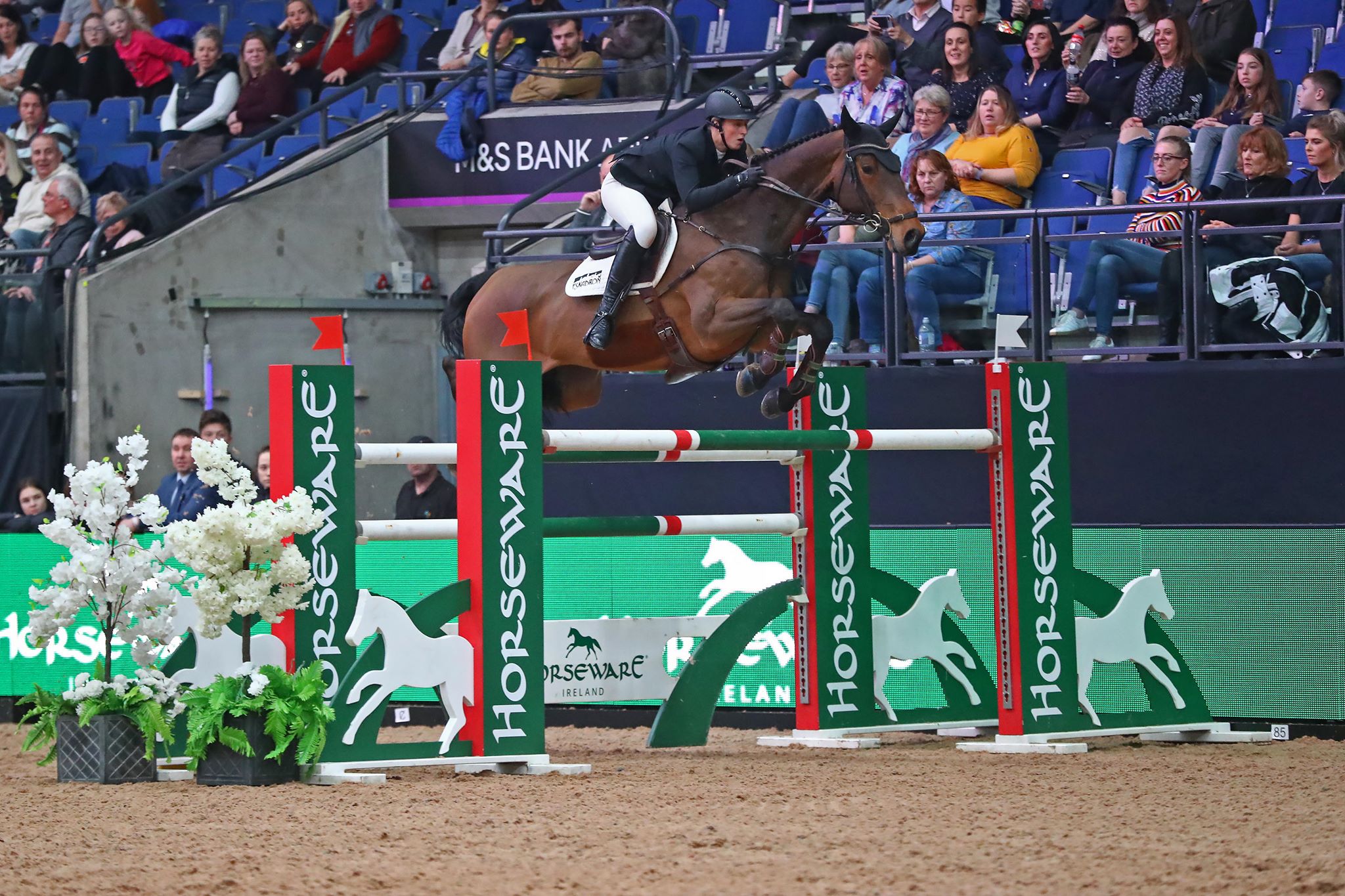 Holly Smith Wins the CSI4* at Liverpool International Horse Show on Sunday Evening