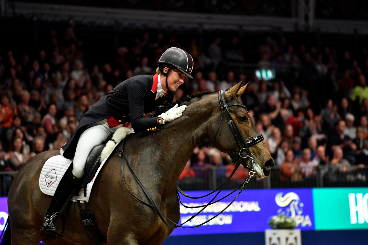 Charlotte Dujardin Crowned Winner of FEI World Cup at Olympia