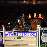 FULL SPEED AHEAD ON RACE NIGHT AT OLYMPIA, THE LONDON INTERNATIONAL HORSE SHOW