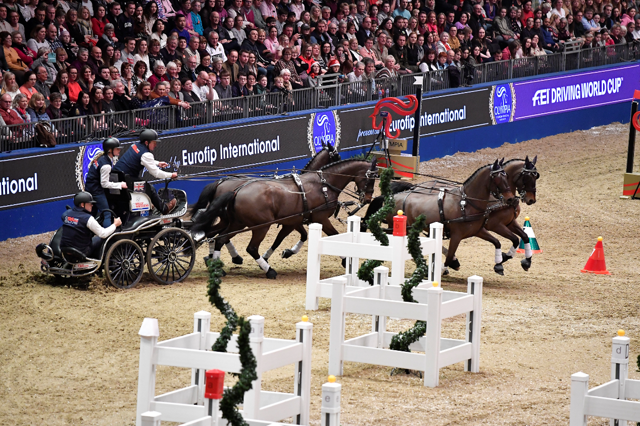 SHEER EXELL-ENCE AT OLYMPIA, THE LONDON INTERNATIONAL HORSE SHOW